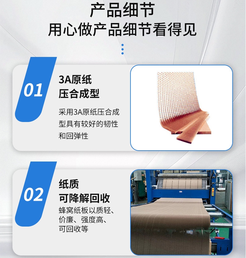 玻璃制品运输蜂窝纸芯内衬